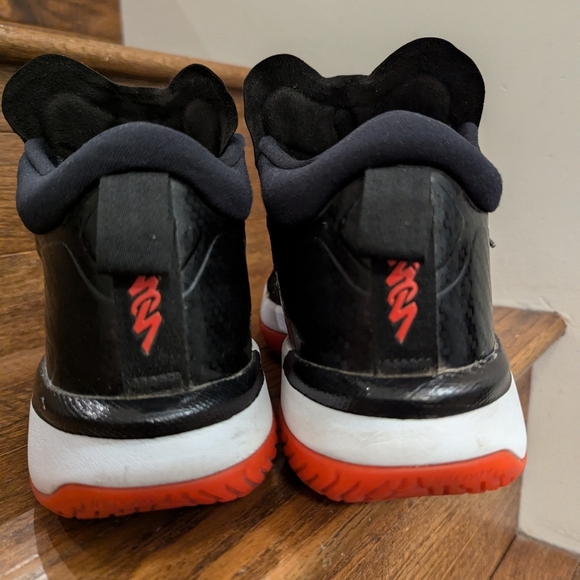 Jordan Zion 1 Black White Crimson Red Basketball Shoes D Mens Size 11 - Picture 11 of 16